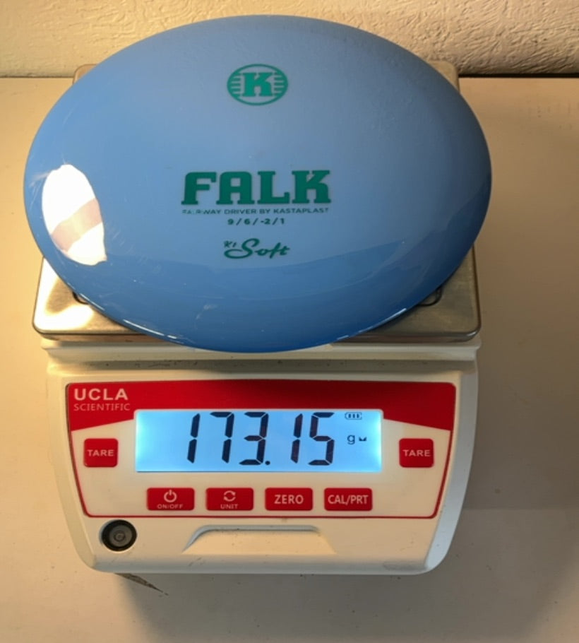 Kastaplast-K1 Soft-Falk-Blue-173.15g PRE-OWNED