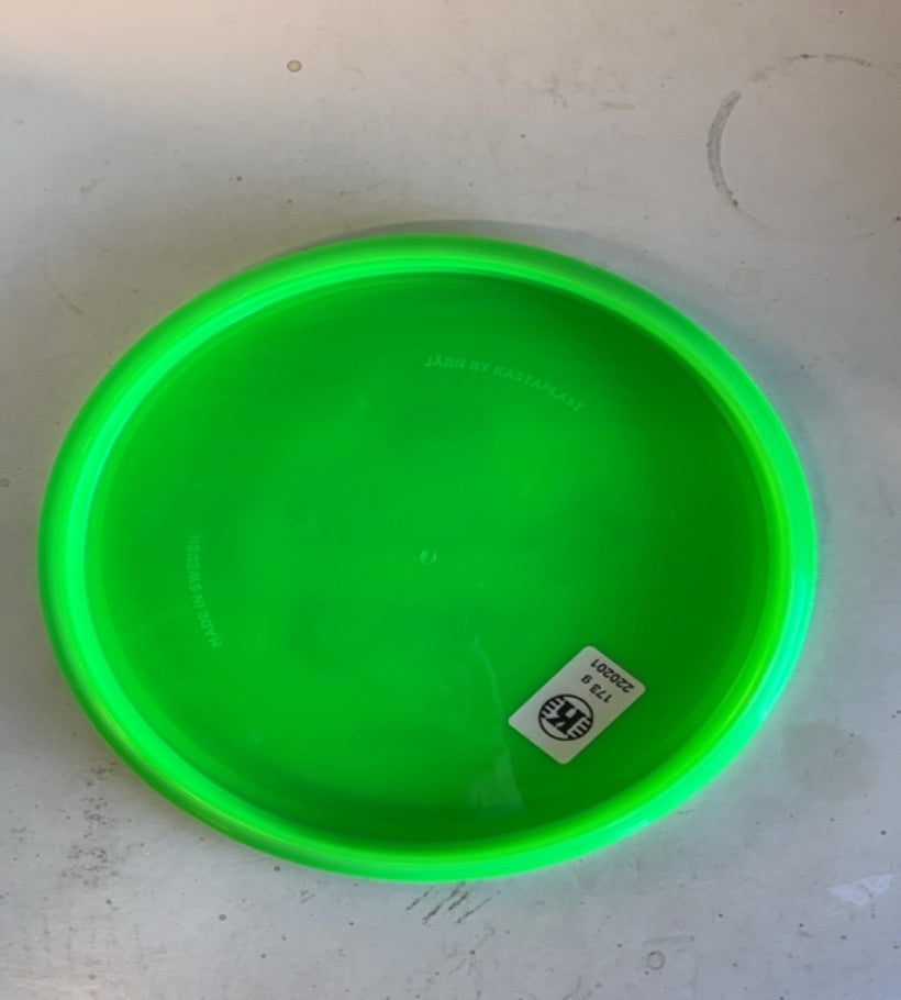 Kastaplast-K1-Jarn-Green-174.42g PRE-OWNED