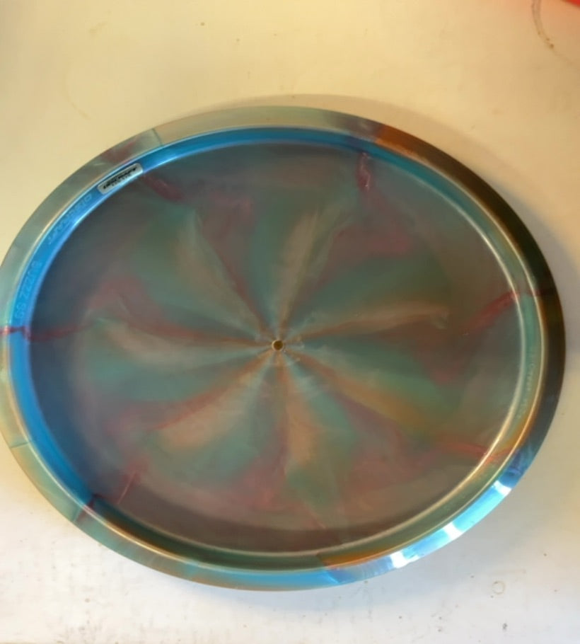Discraft-Titanium Swirl-Buzzz SS-Blue-Lavender-177.77g PRE-OWNED
