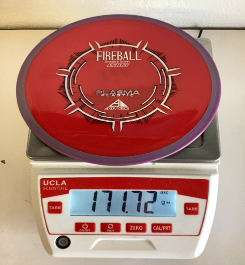 Axiom-Plasma-Fireball-Red-171.72g PRE-OWNED