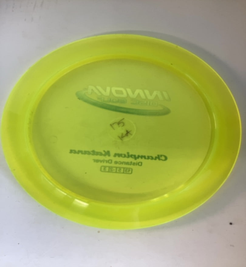 Innova-Champion-Katana-Yellow-174.81g PRE-OWNED