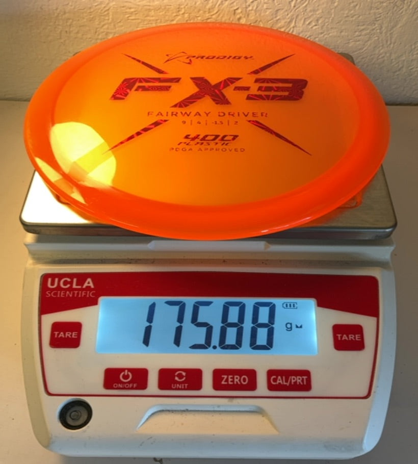 Prodigy-400-FX-3-Orange-175.88g PRE-OWNED