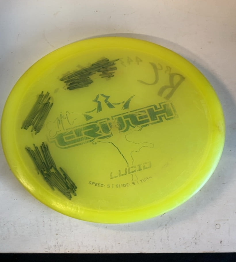 Dynamic Discs-Lucid-EMAC Truth-Yellow-179.03g PRE-OWNED