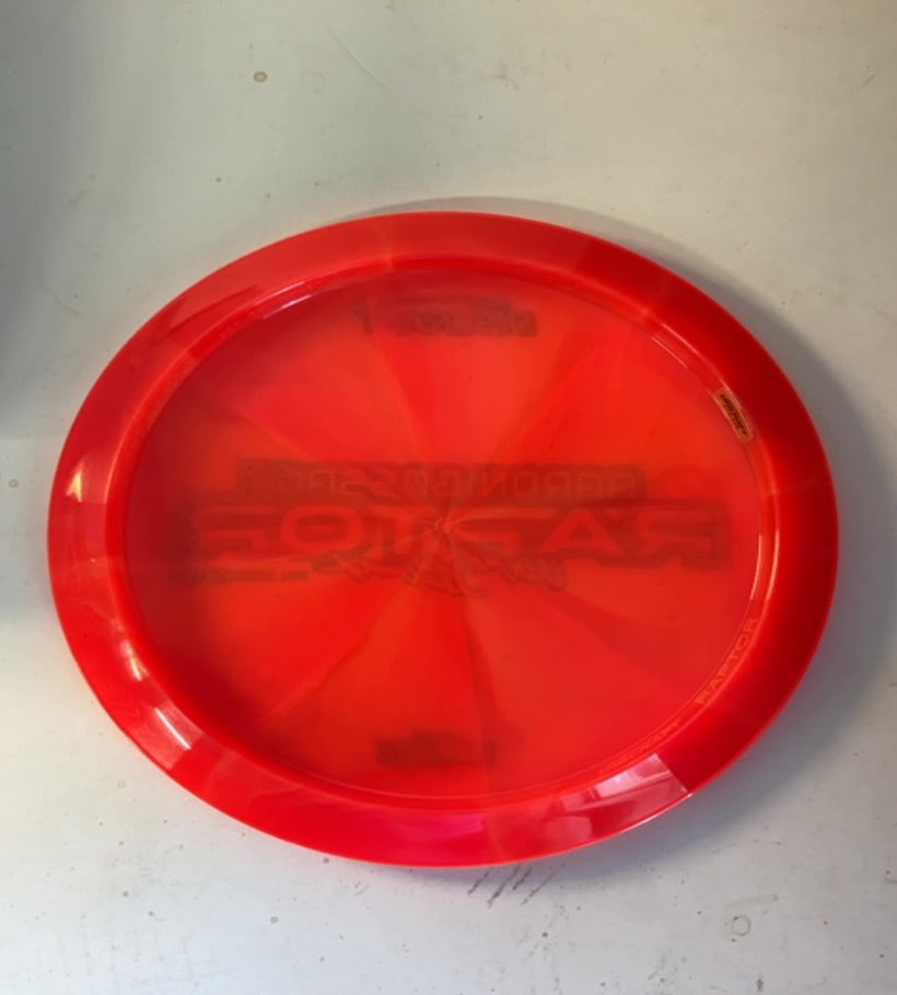 Discraft-Z Swirl-Raptor-Red-174.88g PRE-OWNED