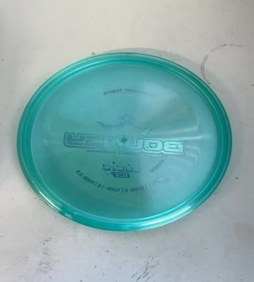 Dynamic-Discs-Lucid-Ice-Bounty-Blue-180.01g PRE-OWNED
