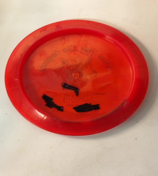 Dynamic Discs-Lucid-Defender-Red-171.35g PRE-OWNED
