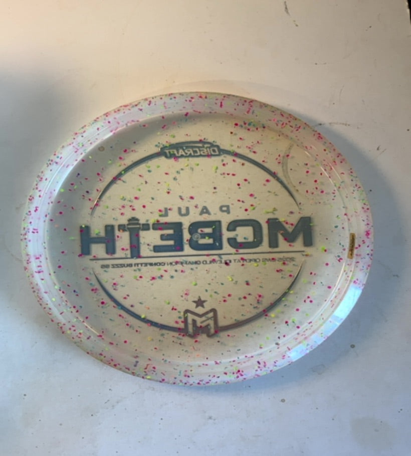 Discraft-Confetti Z-Buzzz SS-Clear-174.54g PRE-OWNED