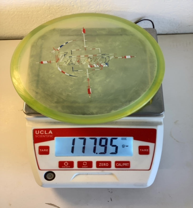 Legacy-Pinnacle-Gauge-Clear-177.95g PRE-OWNED