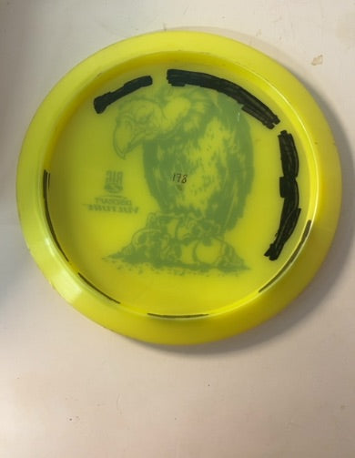 Discraft-Big Z-Vulture-Yellow-176-81g PRE-OWNED