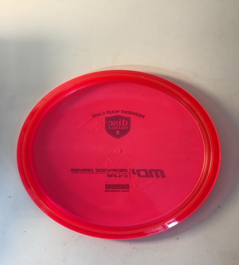 Discmania-C-Line-MD3-Innova Made-Red-177.08g PRE-OWNED