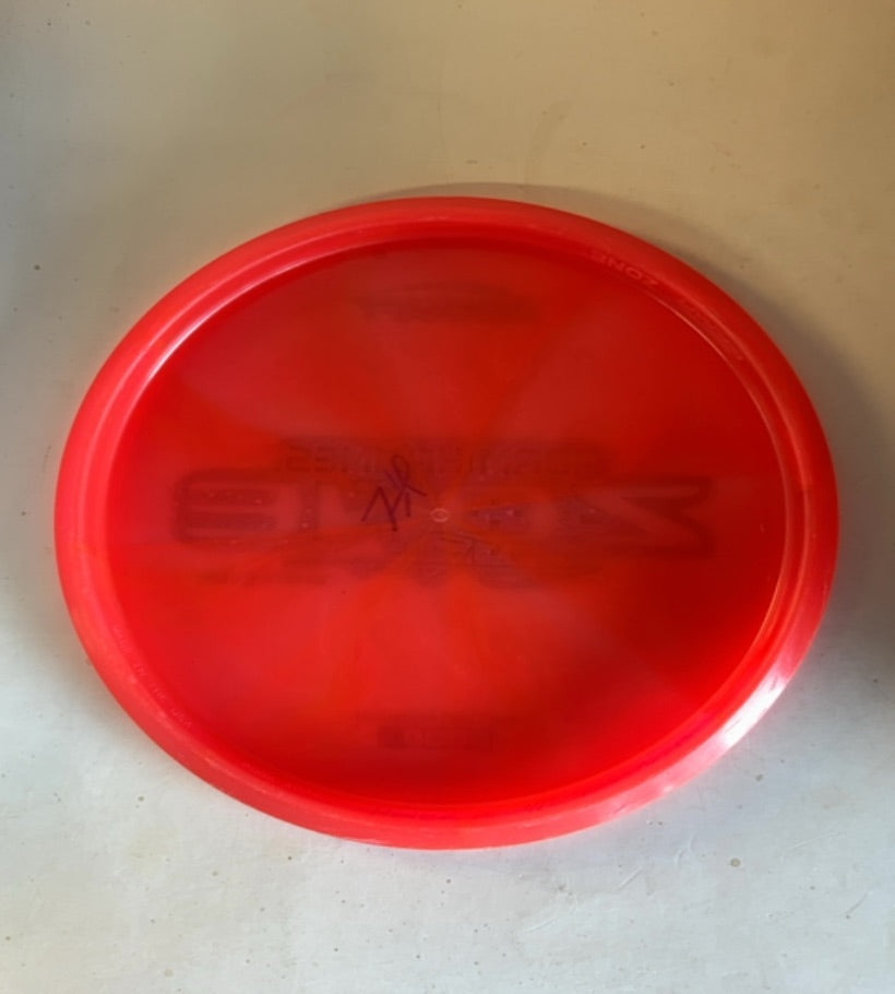 Discraft-Z Swirl-Zone-Red-179.05g PRE-OWNED