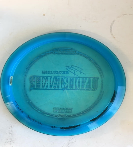 Discraft-Z-Undertaker-Blue-174.46g PRE-OWNED