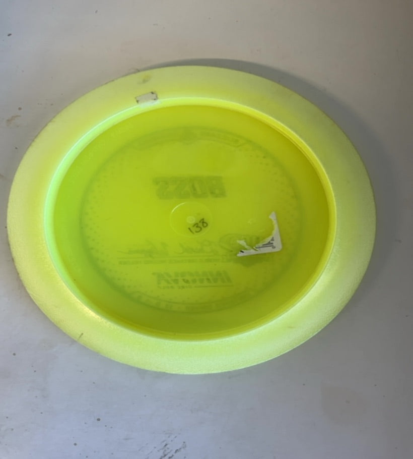 Innova-Blizzard-Champion-Boss-Yellow-139.73g PRE-OWNED