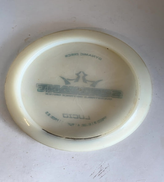 Dynamic-Discs-Lucid-Sergeant-White-172.91g PRE-OWNED