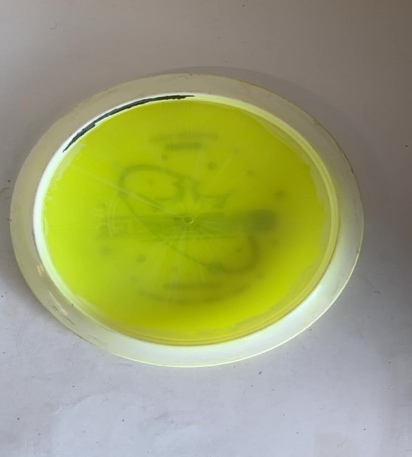 Dynamic Discs-Lucid Ice Orbit-Evader-Yellow-177.31g PRE-OWNED