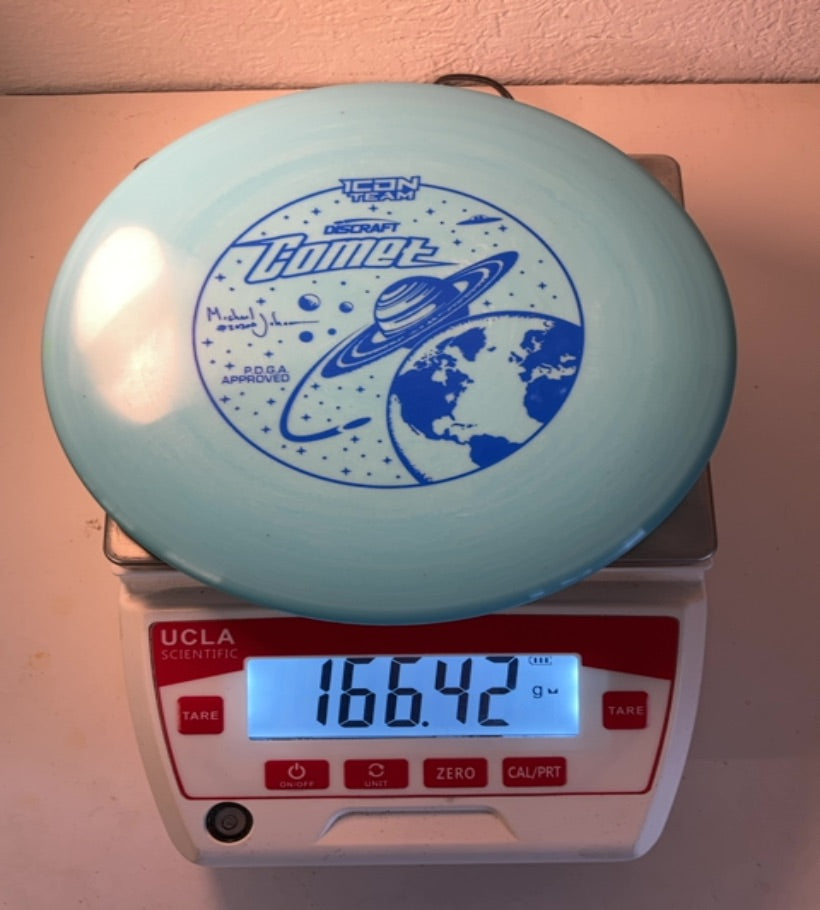 Discraft-ESP-Comet-Blue-166.42g PRE-OWNED