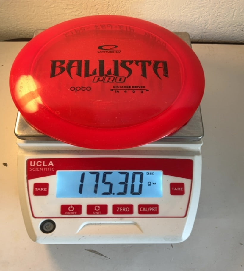 Latitude64-Opto-Ballista Pro-Red-175.29g PRE-OWNED