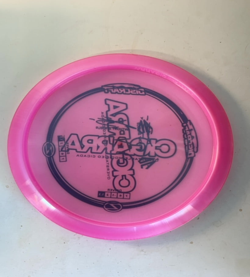 Discraft-Z-Cigarra-Pink-163.93g PRE-OWNED