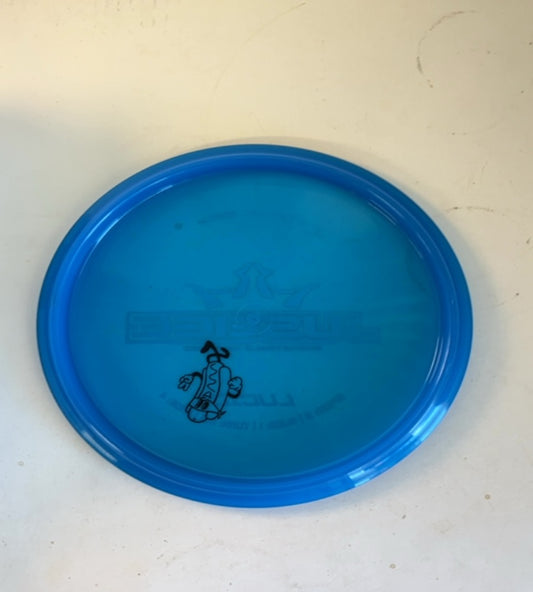 Dynamic Discs-Lucid-Justice-Blue-175.66g PRE-OWNED