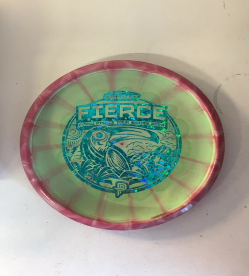 Discraft-ESP Swirl-Fierce-Green-171.93g PRE-OWNED
