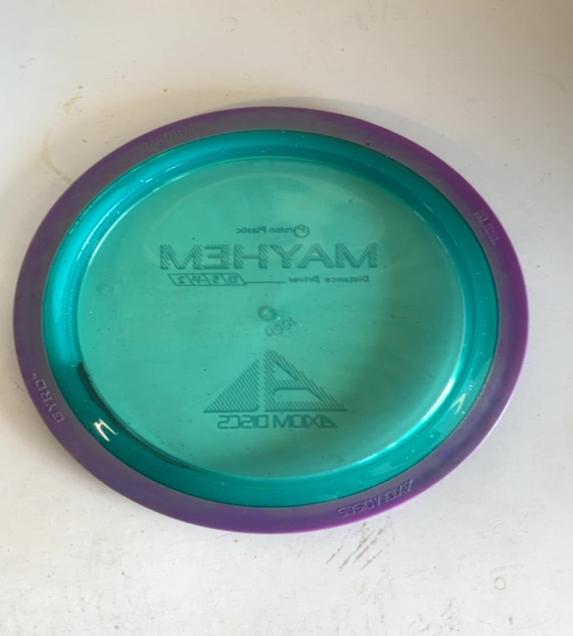 Axiom-Proton-Mayhem-Teal-166.78g PRE-OWNED