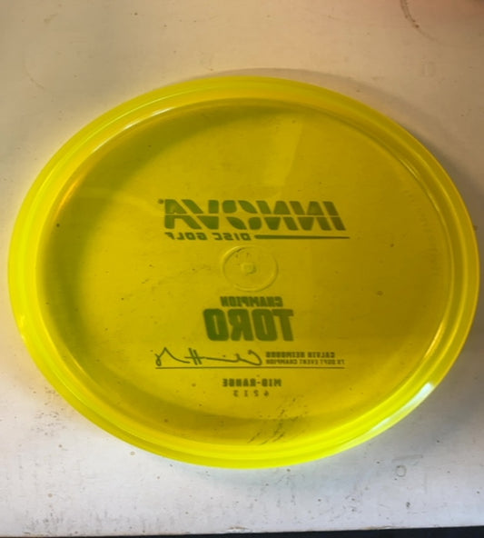 Innova-Champion-Toro-Yellow-172.34g PRE-OWNED