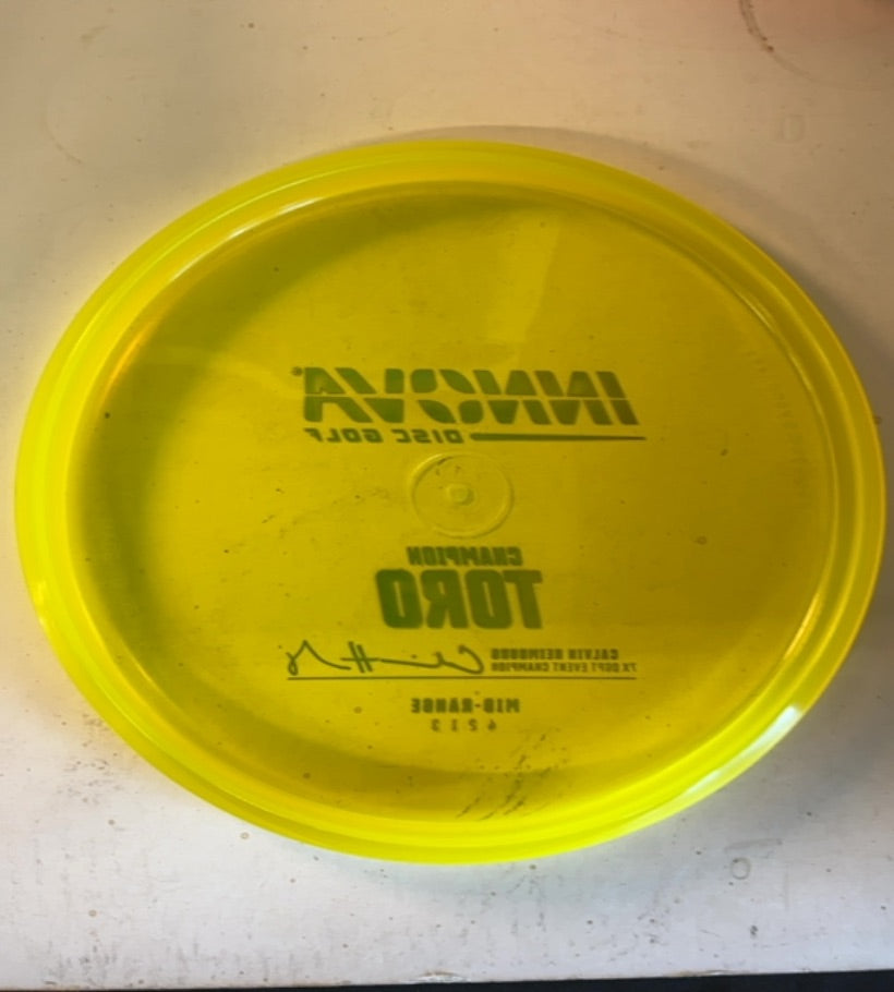 Innova-Champion-Toro-Yellow-172.34g PRE-OWNED