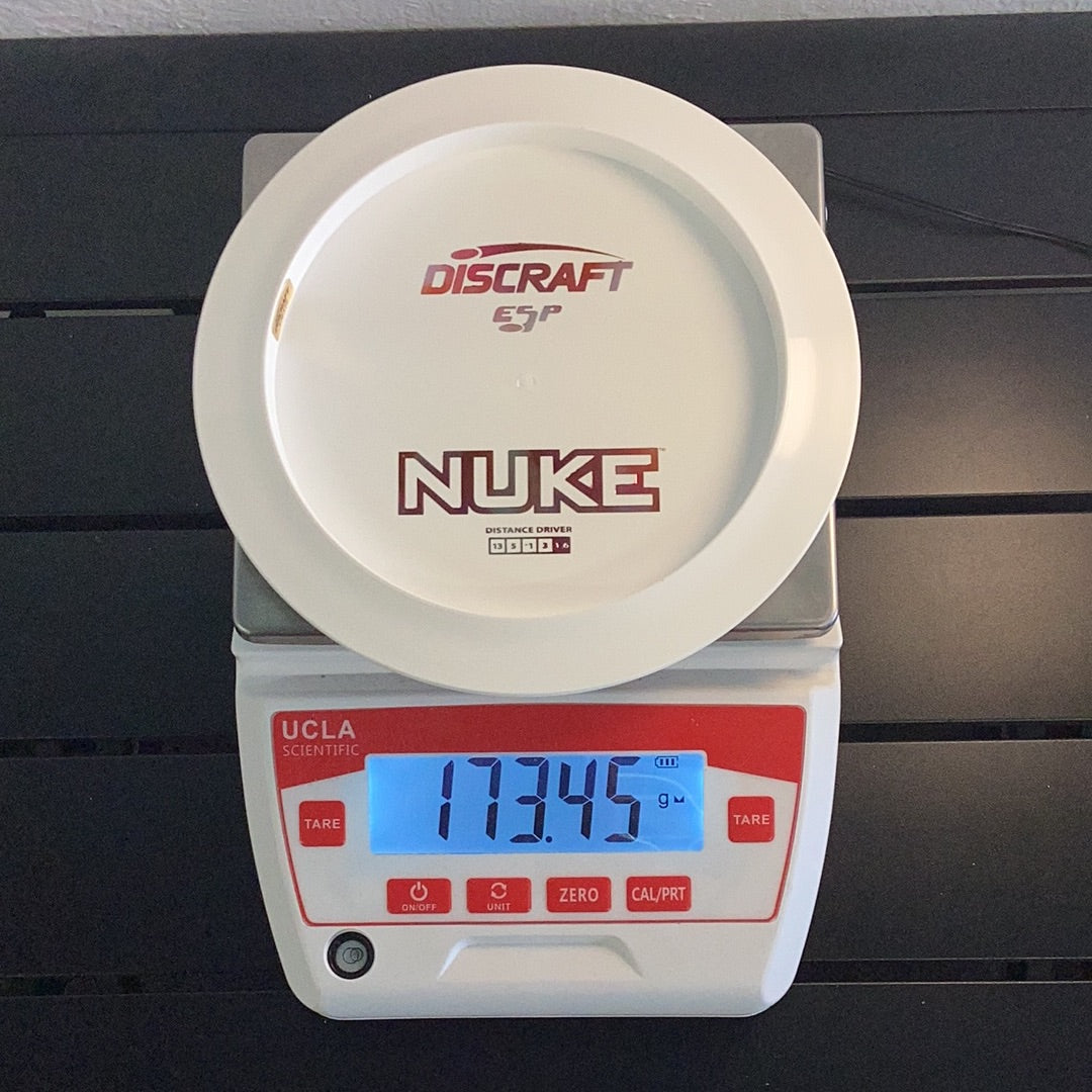 Discraft ESP Nuke Solid White Bottom Stamp