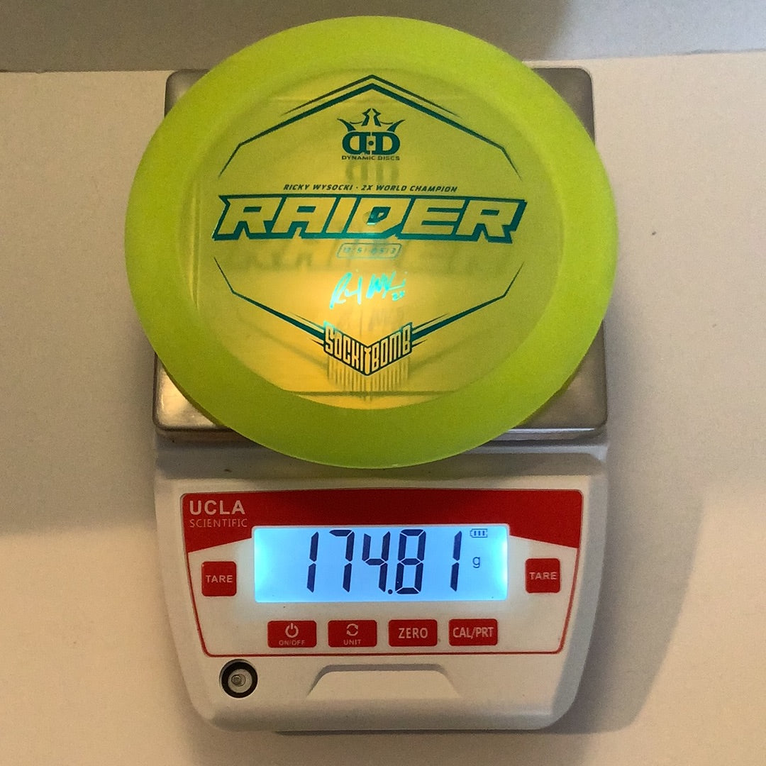 Dynamic Discs Lucid Ice Raider Ricky Wysocki