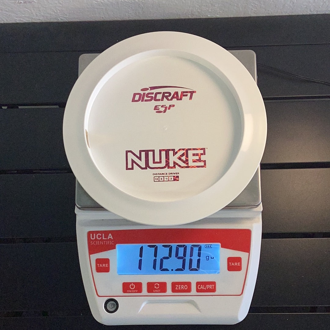 Discraft ESP Nuke Solid White Bottom Stamp