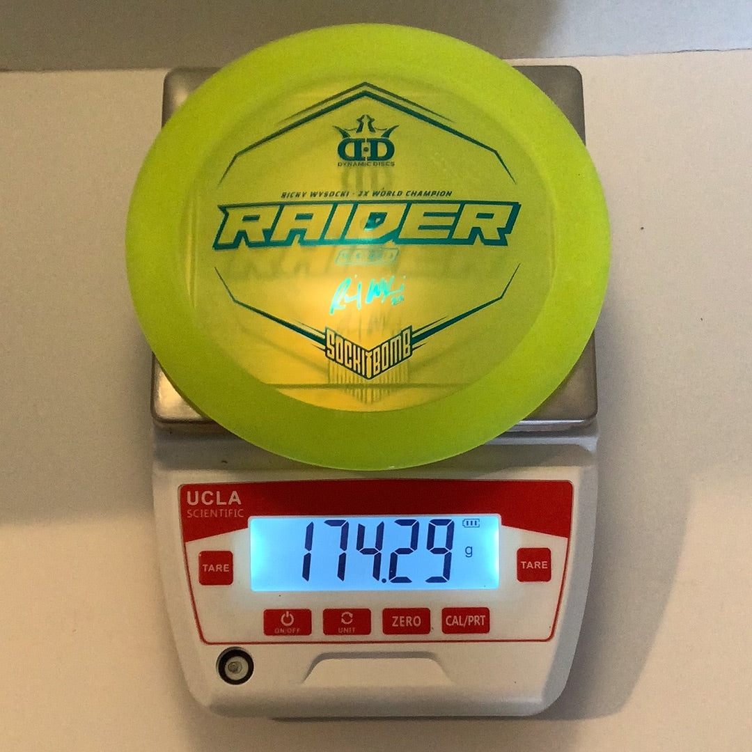 Dynamic Discs Lucid Ice Raider Ricky Wysocki