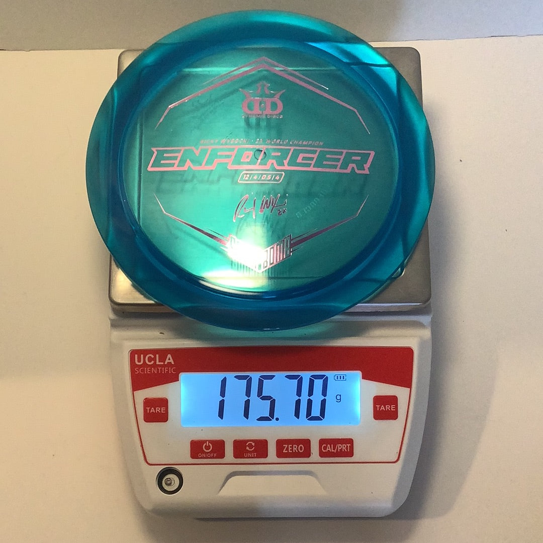 Dynamic Discs Lucid Ice Enforcer Ricky Wysocki