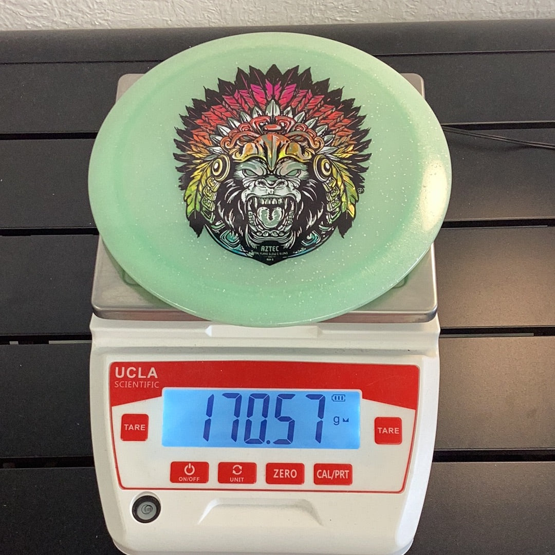 Infinite Discs Metal Flake Glow Aztec