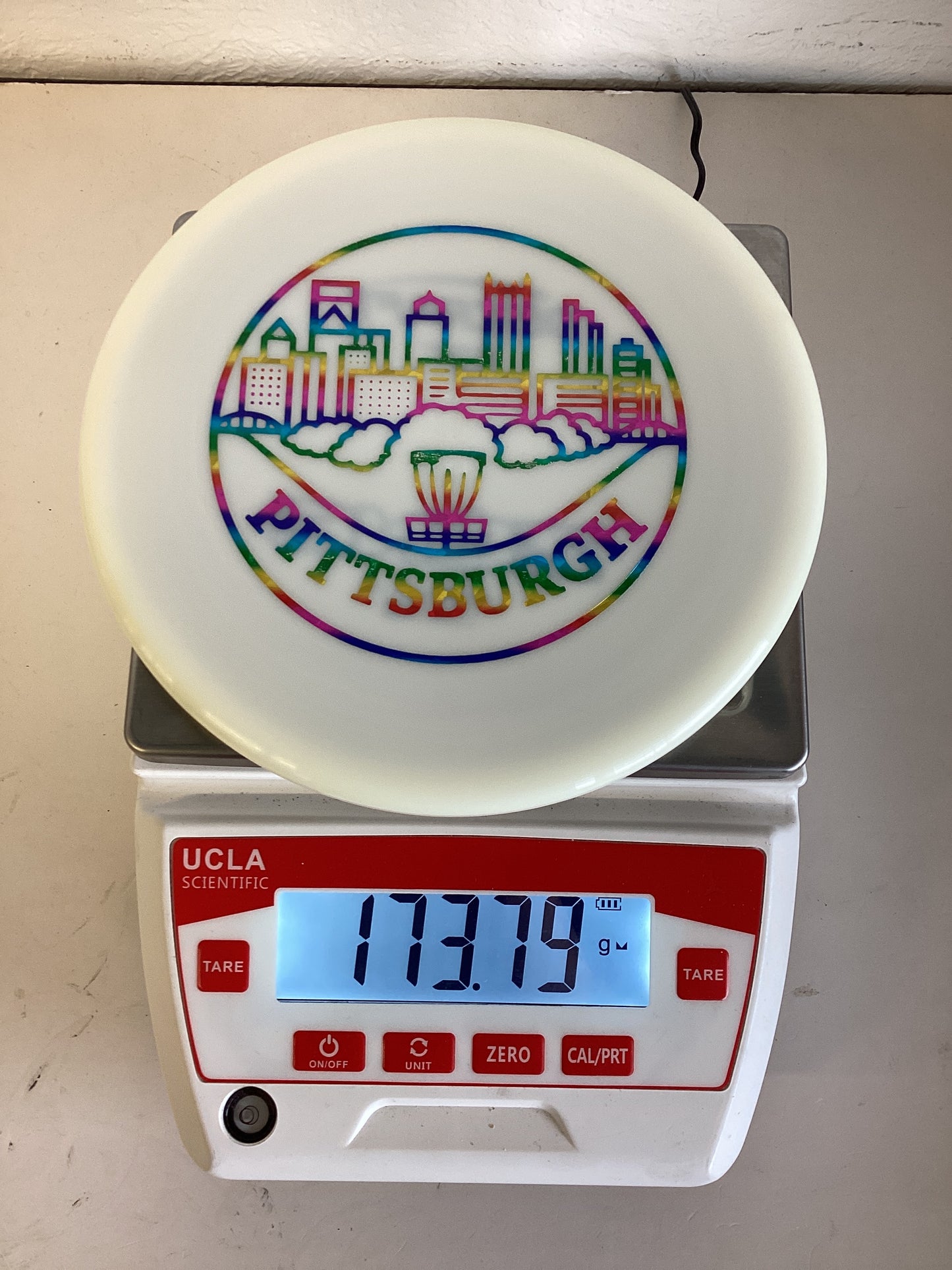 Discraft ESP Zone Solid White Bottom Stamp