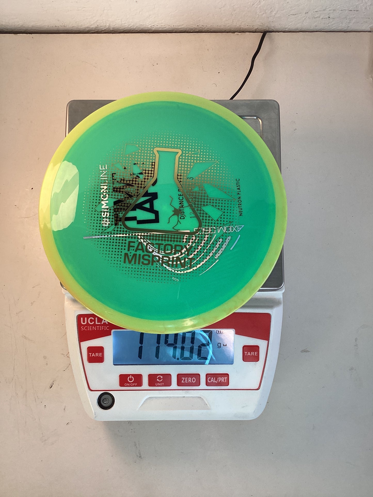 Axiom Simon Line Neutron Time-Lapse Misprint