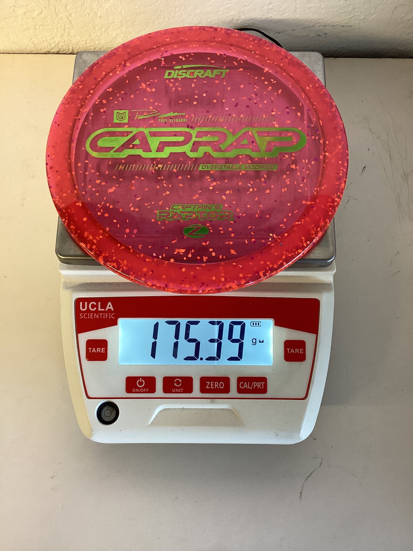 Discraft Z Confetti Captain's Raptor 2026
