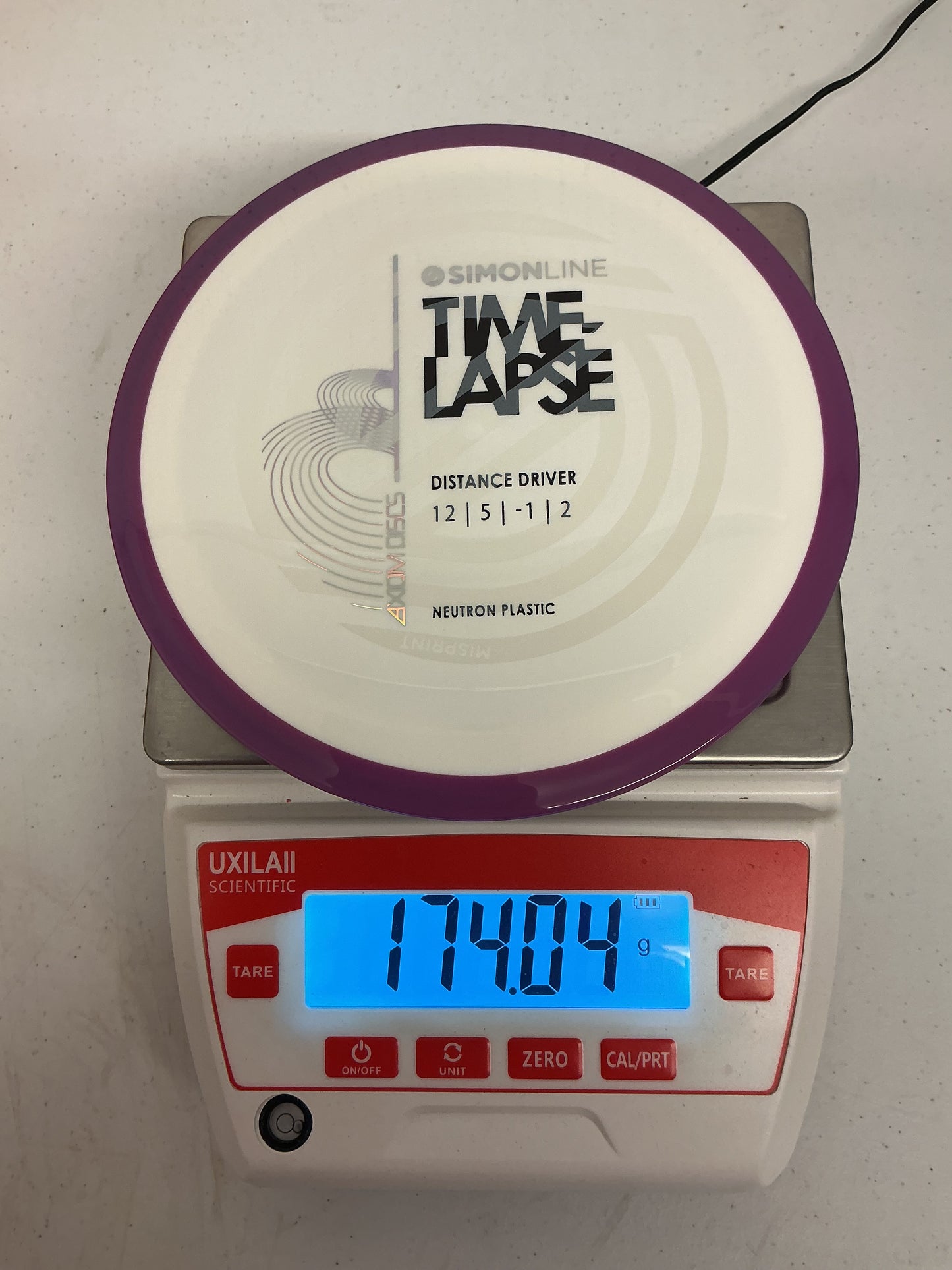 Axiom Neutron Time-Lapse (Retooled) Misprint - Simon Line Misprint Stamp