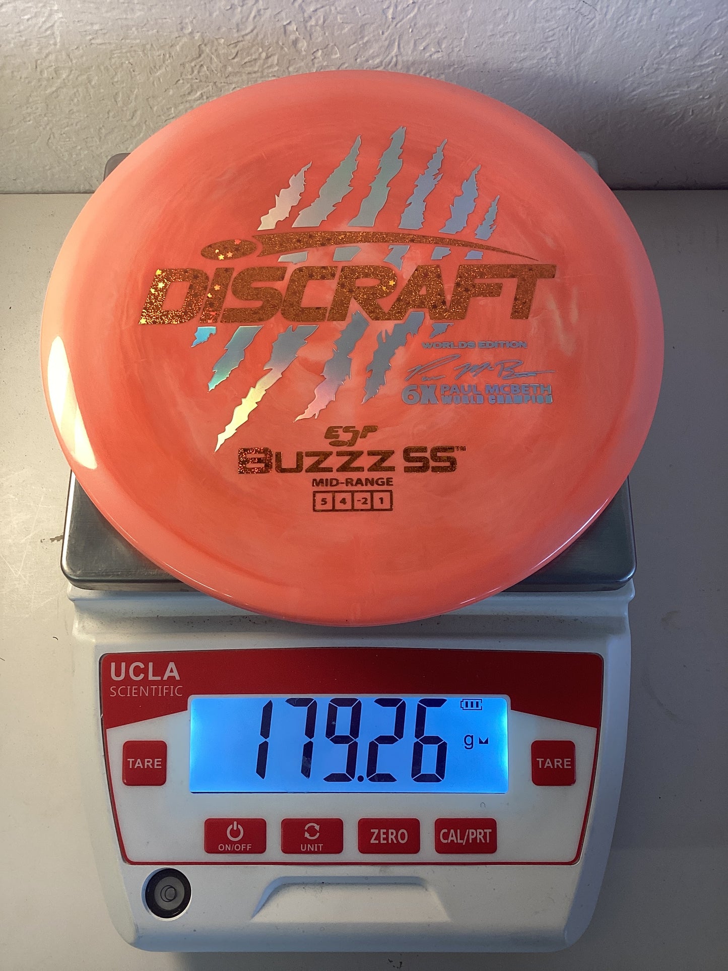 Discraft Worlds 2026 Edition ESP Buzzz SS - Paul McBeth 6-Claw