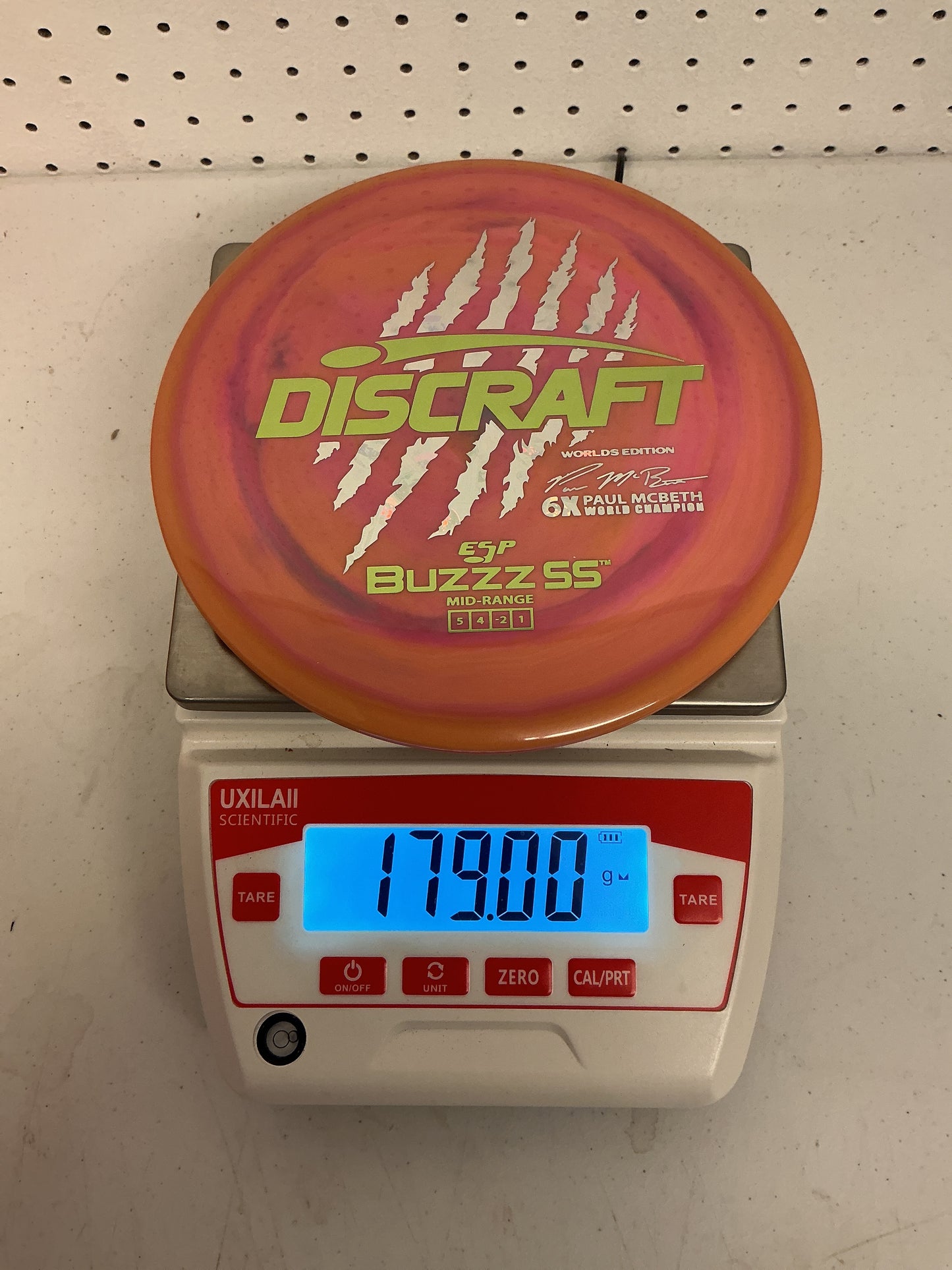 Discraft Worlds 2026 Edition ESP Buzzz SS - Paul McBeth 6-Claw