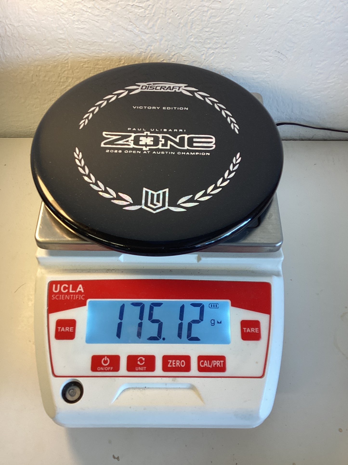 Discraft Victory Edition Zone - Paul Ulibarri 2026 Open at Austin