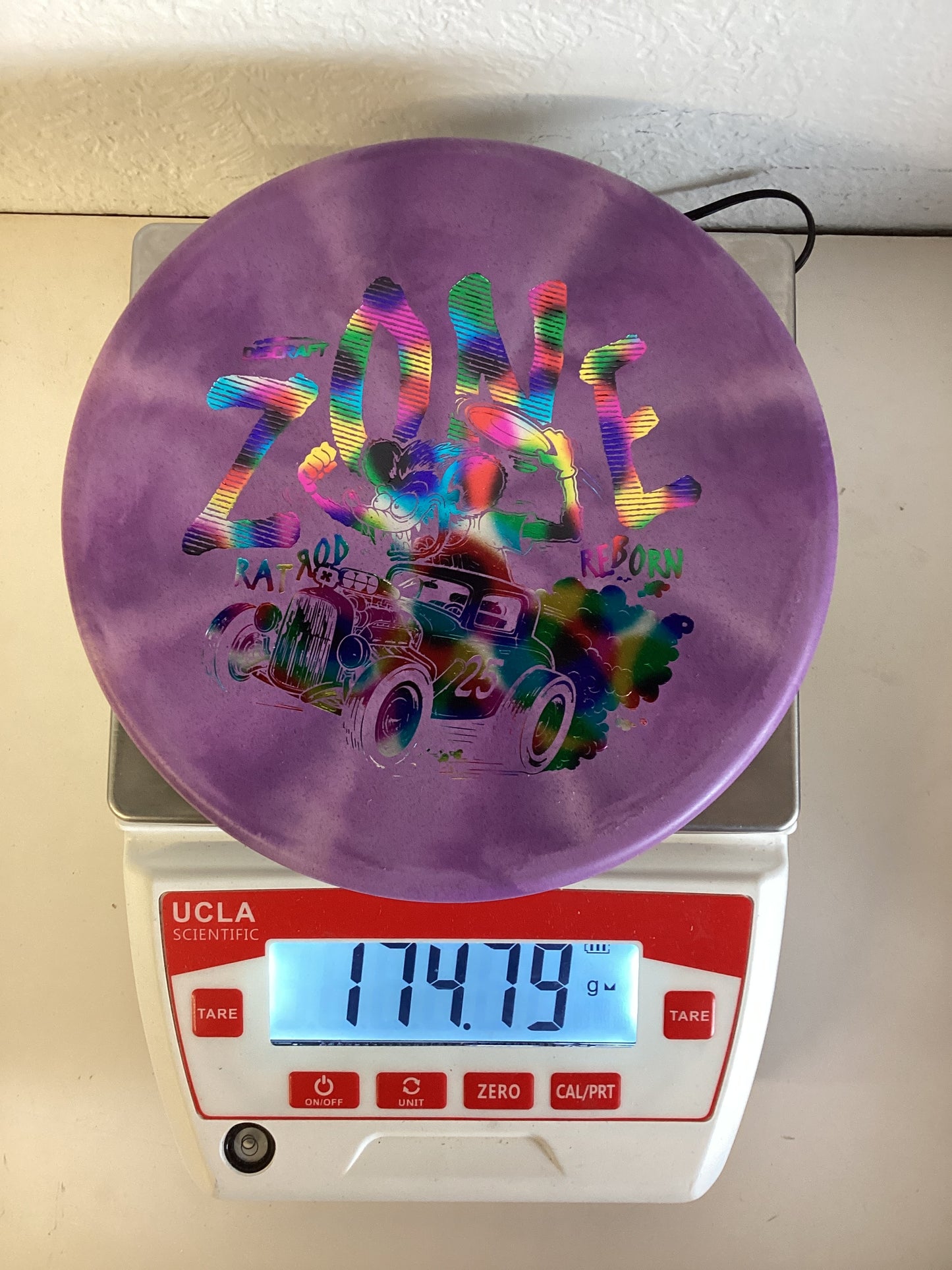 Discraft Rubber Blend Swirl (8-hole) Zone - 2025 Ledgestone Edition