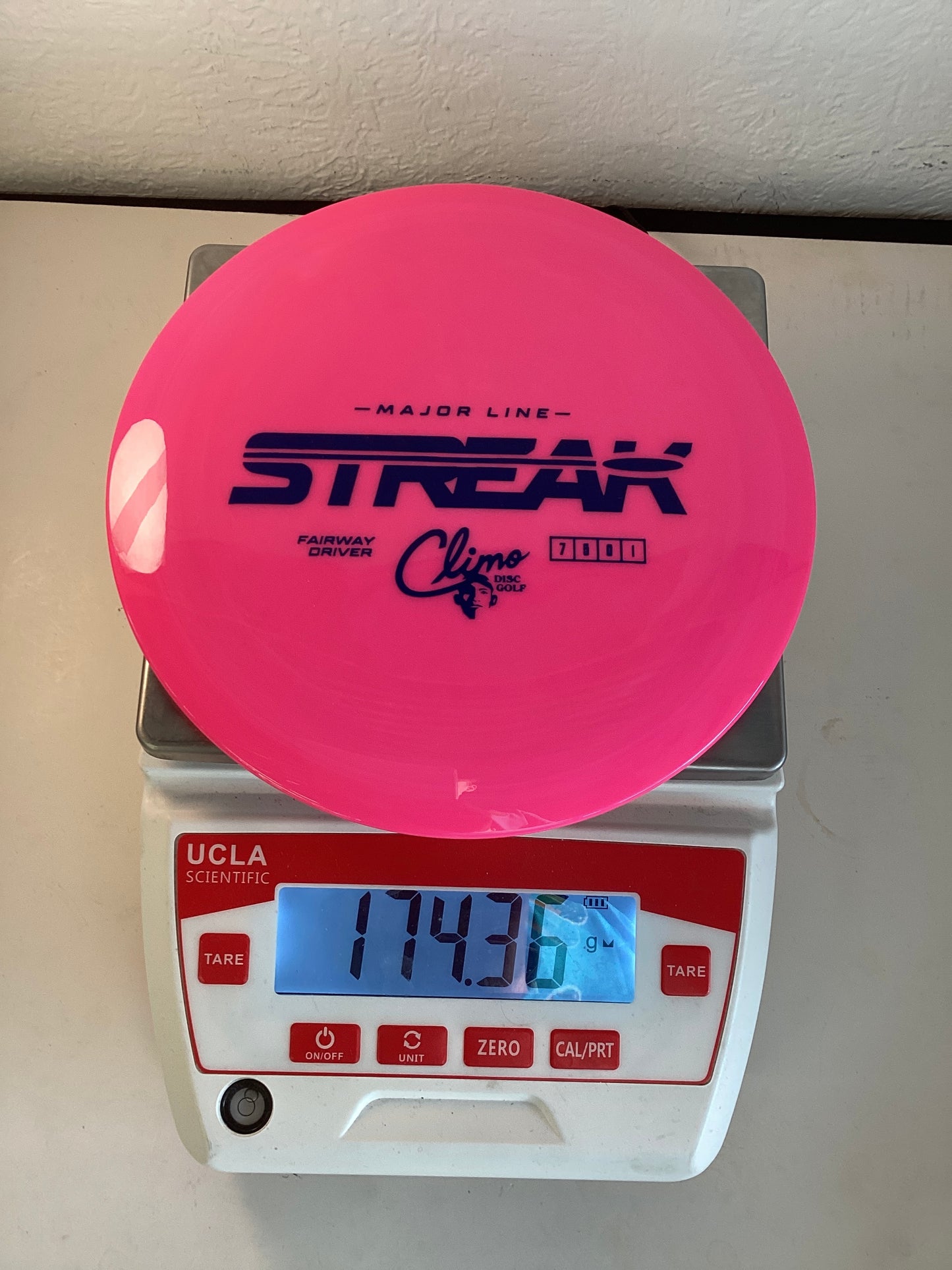 Climo Disc Golf Major Line Streak