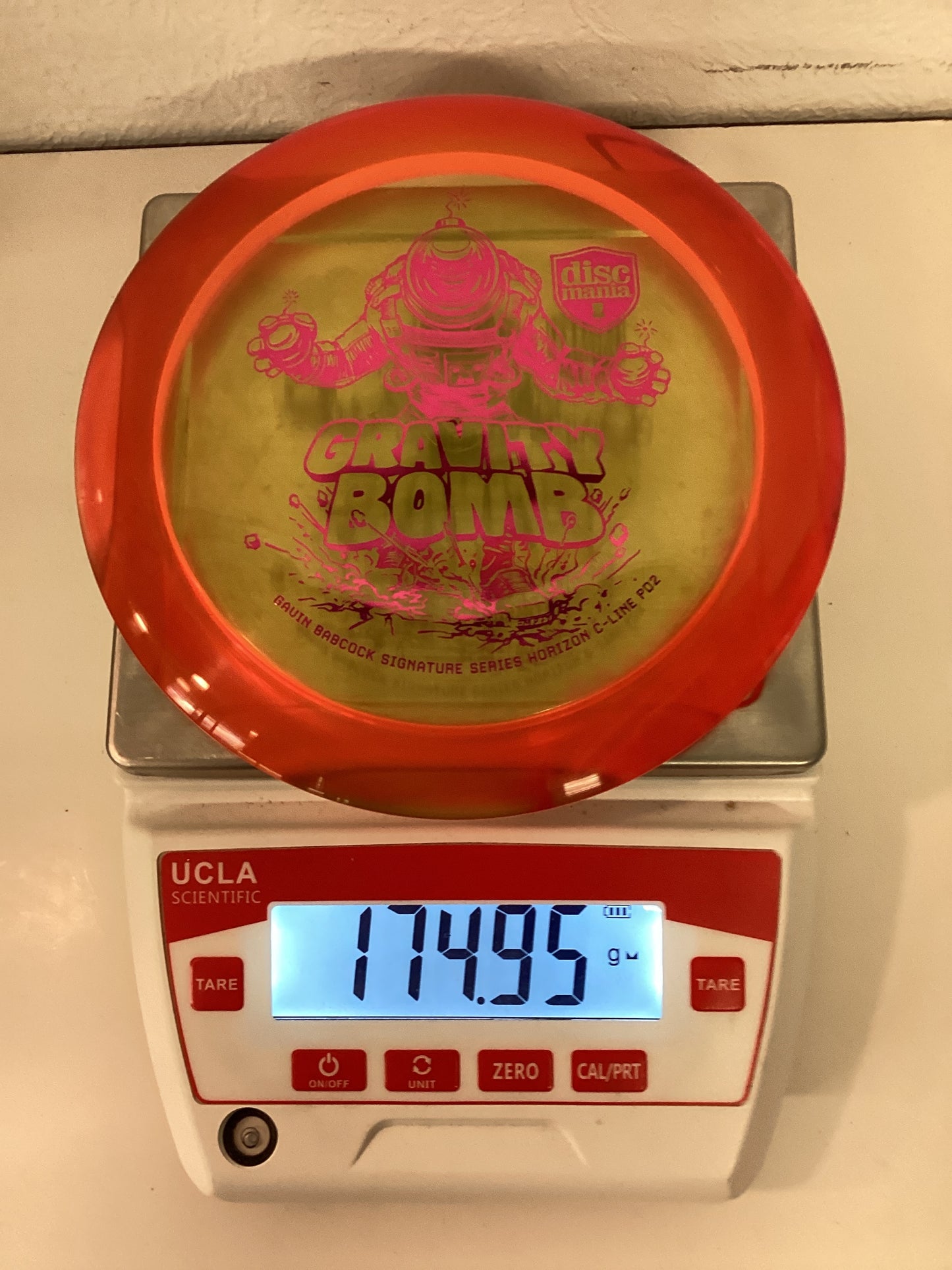 Discmania Gravity Bomb Gavin Babcock Signature Series Horizon C-Line PD2