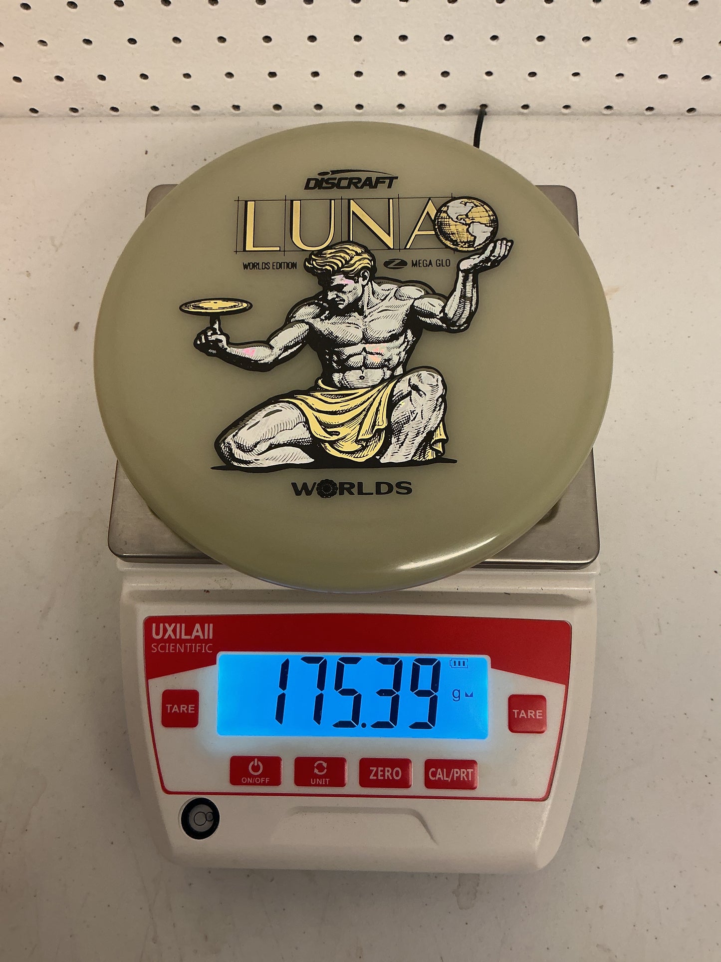Discraft Worlds 2026 Edition Mega Glo Luna - Spirit of Detroit