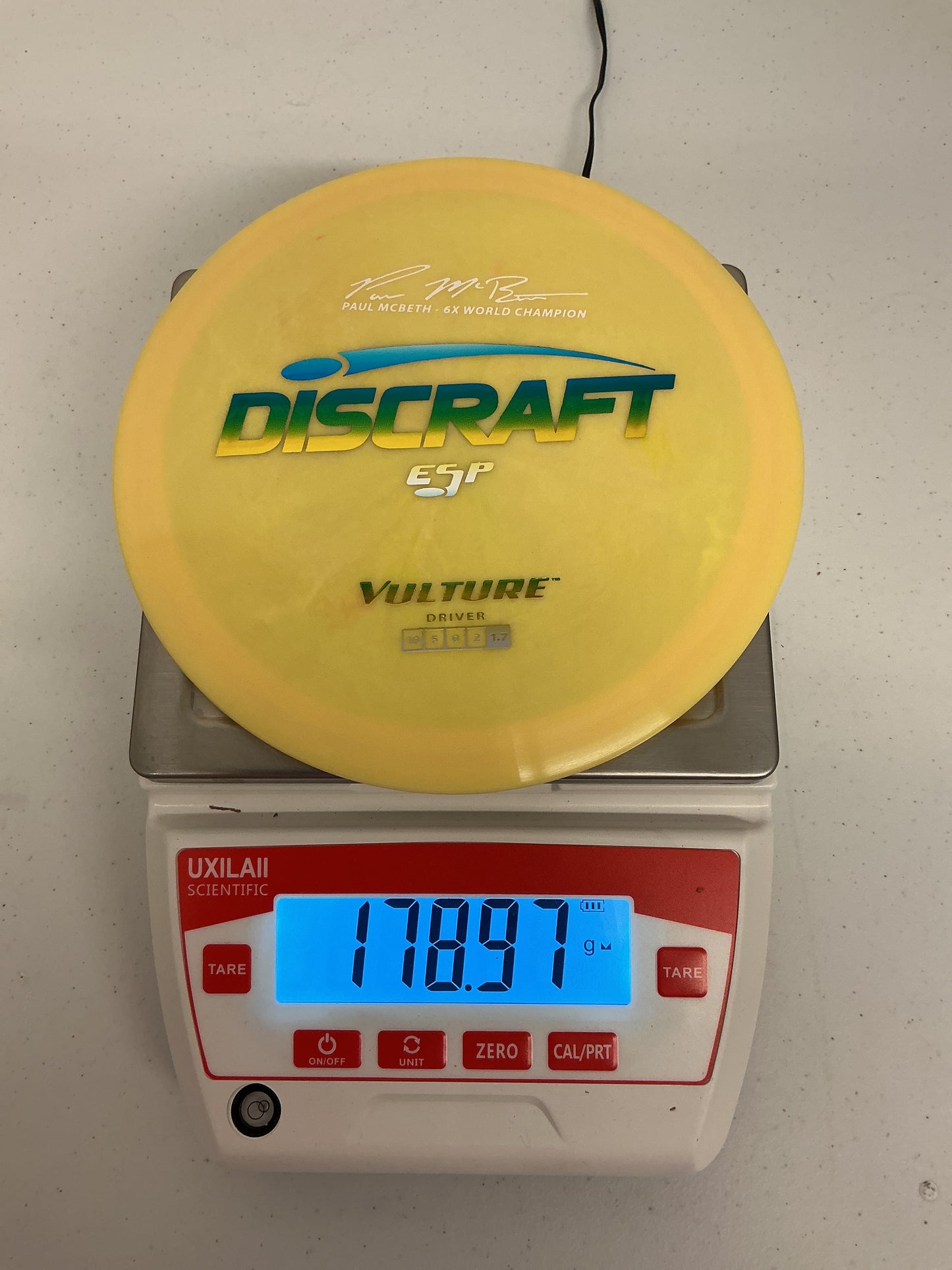 Discraft Paul McBeth 6x ESP Vulture Signature
