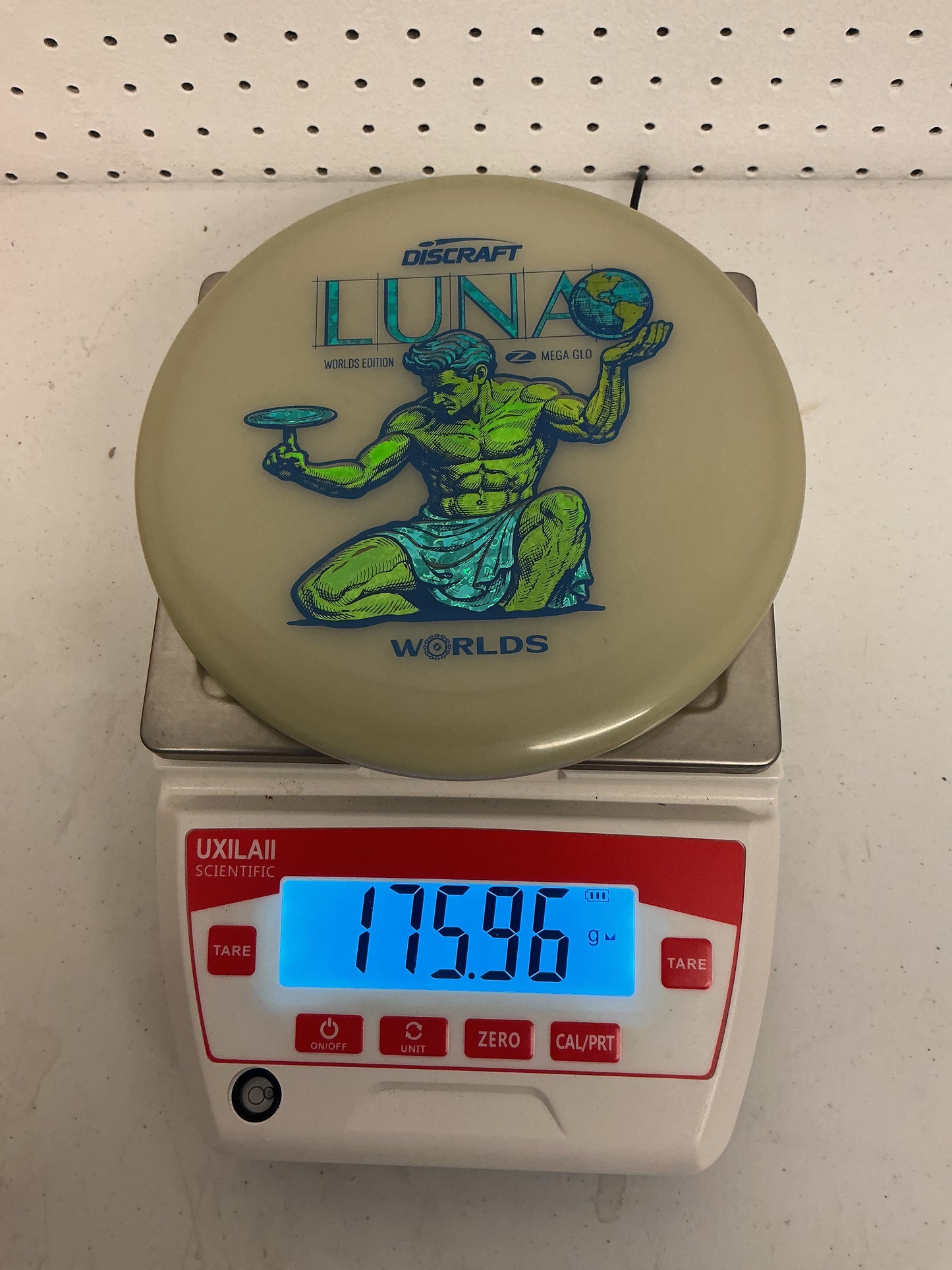 Discraft Worlds 2026 Edition Mega Glo Luna - Spirit of Detroit