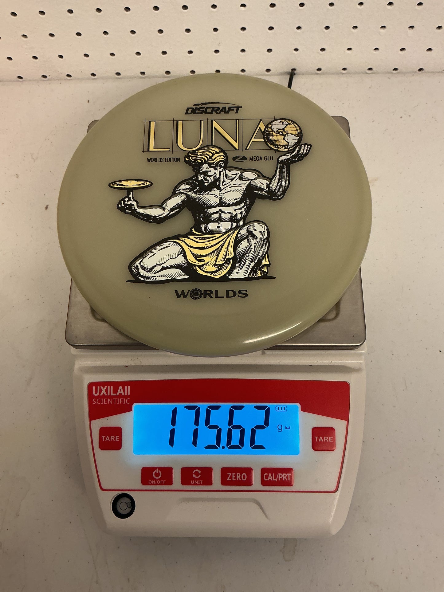 Discraft Worlds 2026 Edition Mega Glo Luna - Spirit of Detroit