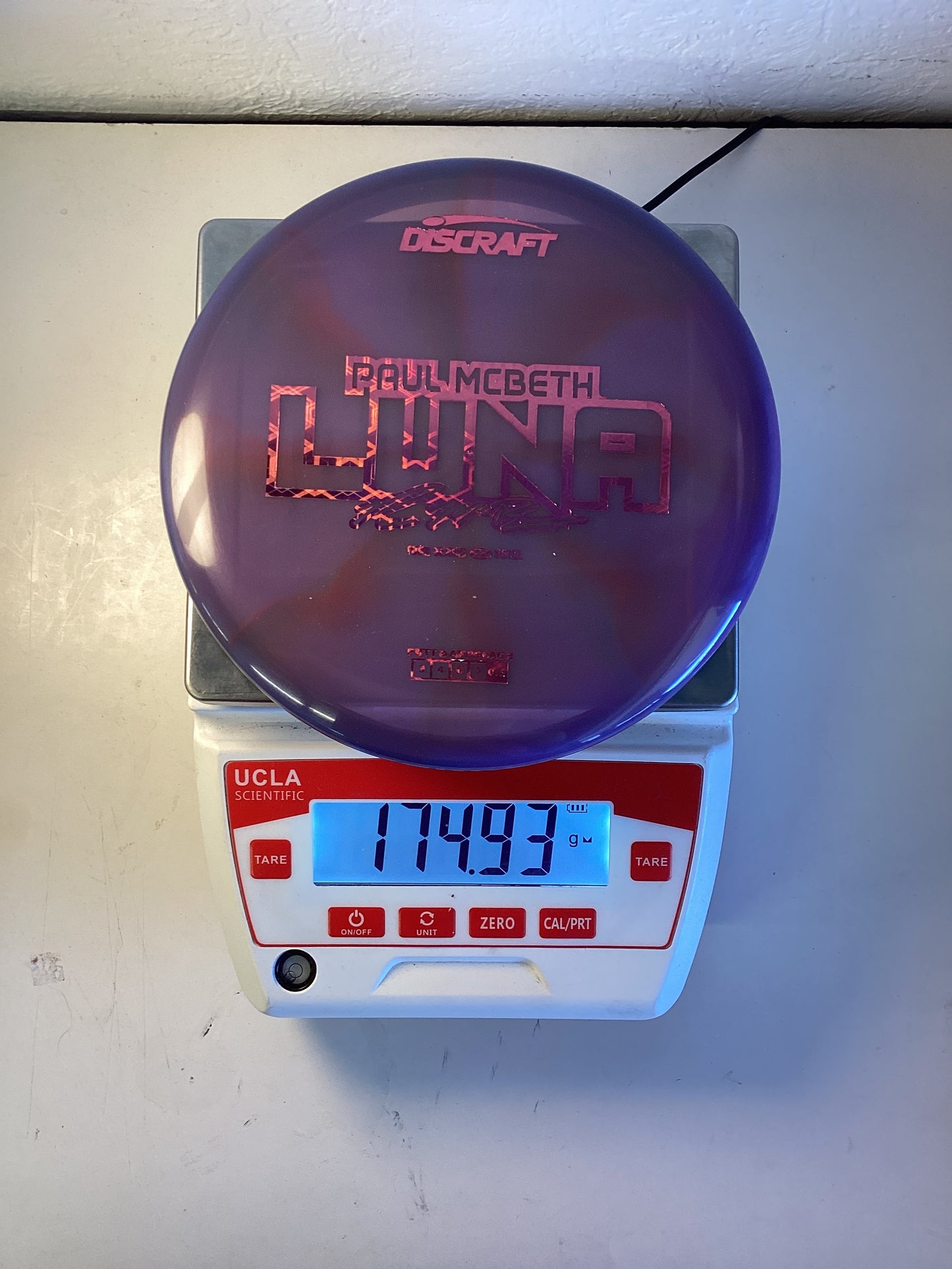 Discraft Z Swirl Luna Paul McBeth 2025 Tour Series