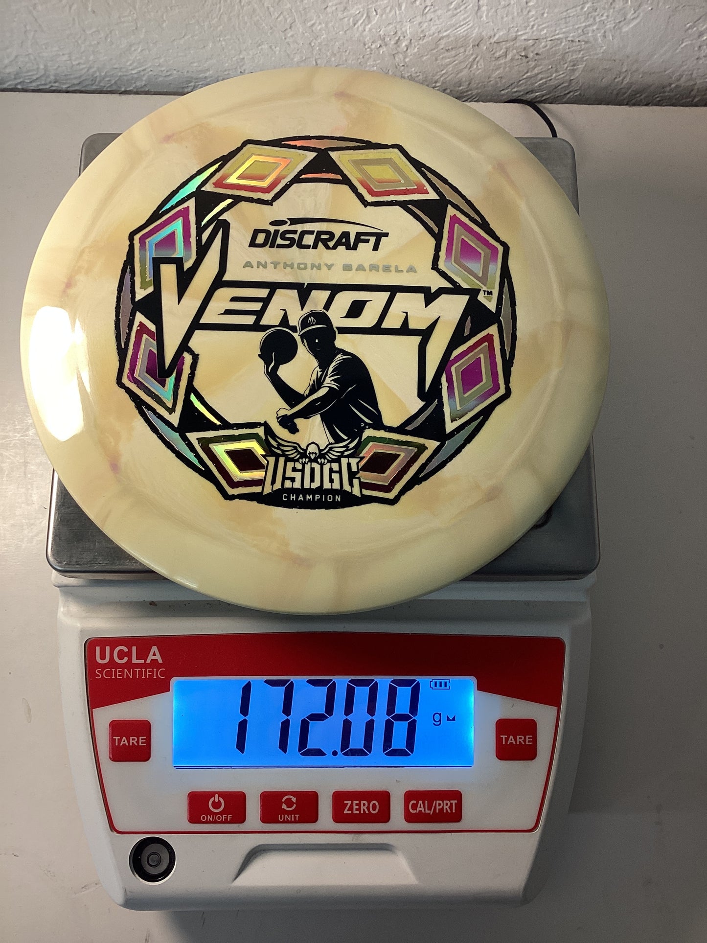 Discraft ESP Swirl Venom Anthony Barela USDCG Champion