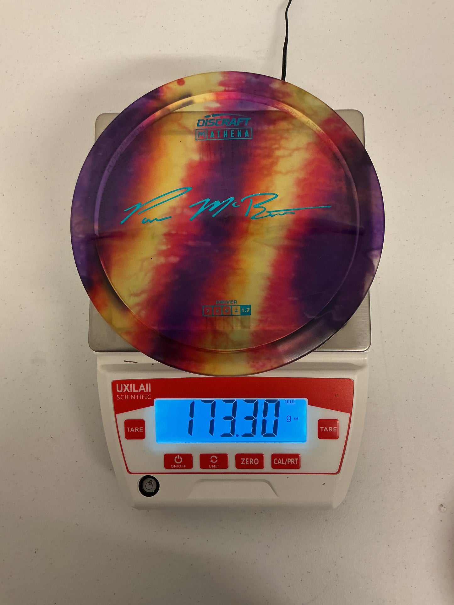 Discraft Z Line Fly Dye Paul McBeth Athena